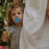 SILICONE PACIFIER BLOCK 2 PACK ROPE WATERFALL/RAINFOR. 6+