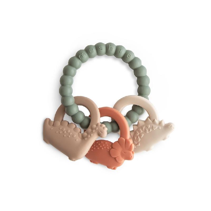 MASSAGIAGENGIVE IN SILICONE RING DINO 8x8x0.7 CM