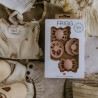 IL MIO PRIMO CIUCCIO 4 PACK FLORAL HEART BLUSH 0+