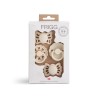 MA PREMIÈRE SUCETTE 4 PACK FLORAL HEART CREAM 0+