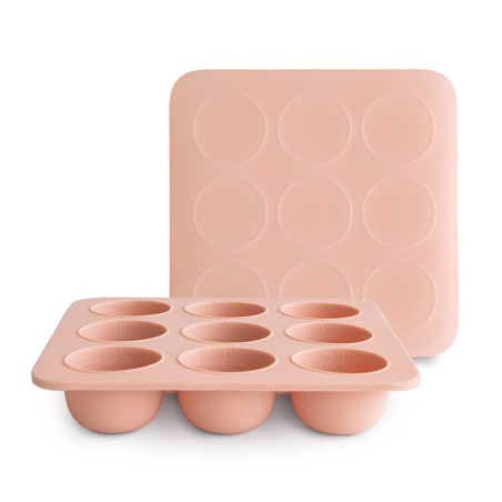 BABY FOOD FREEZER TRAY SOLID BLUSH 18.5x18.5x4 CM