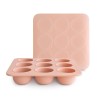 BABY FOOD FREEZER TRAY SOLID BLUSH 18.5x18.5x4 CM
