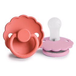 SUCCHIETTO B. SILICONE 2 IN 1 DAISY POPPY/LUPINE 0+