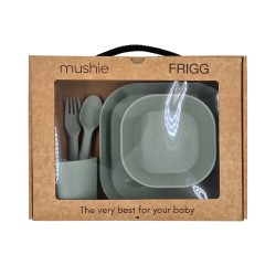 BABY TABLEWARE 5 PCS MUSHIE SAGE ..