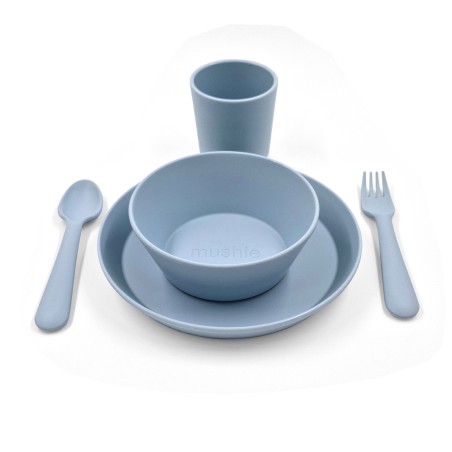 BABY TABLEWARE 5 PCS MUSHIE POWDER BLUE ..