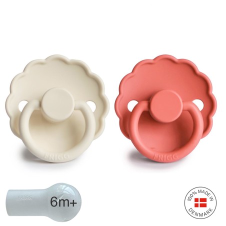 SUCCHIETTO B. SILICONE 2 IN 1 DAISY CREAM/POPPY 6+