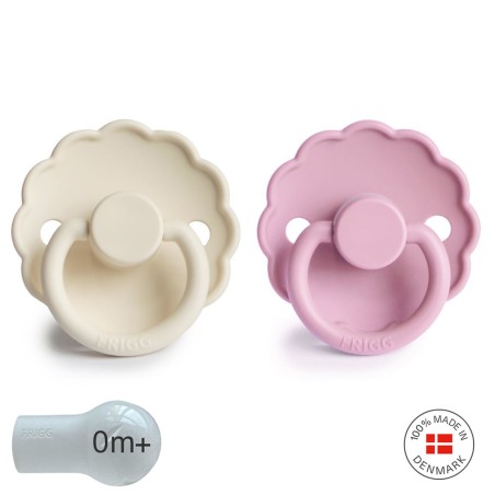 SUCCHIETTO B. SILICONE 2 IN 1 DAISY CREAM/LUPINE 0+