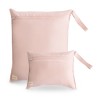 SACCHETTI P.INDUMENTI BAGNATI SOLID BLUSH 32x37 CM - 26,5x20 CM