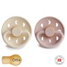 SUCCHIETTO B. IN LATEX 2 IN 1 MOON PHASE BLUSH/CREAM 0+